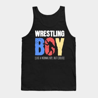 Wrestling Boy Tank Top